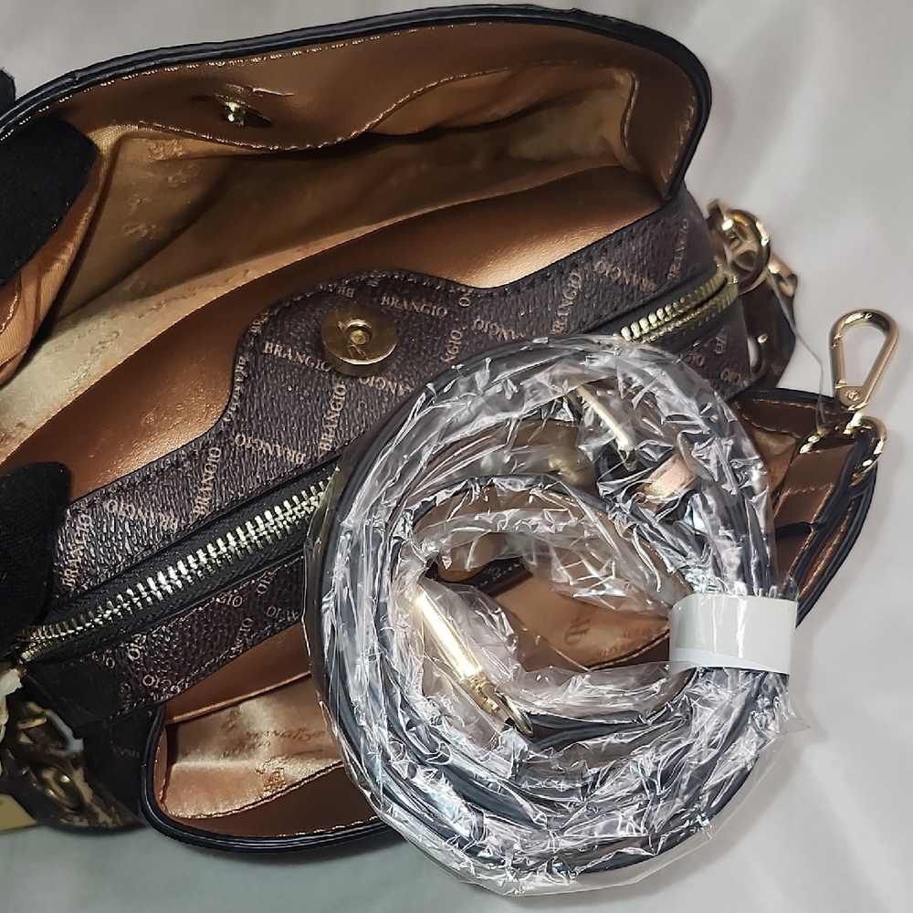 Brangio Italy Bag w/long strap - Picture 9 of 15